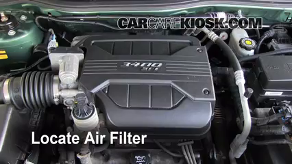 2005 Chevrolet Equinox LS 3.4L V6 Filtro de aire (interior) Control